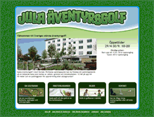 Tablet Screenshot of julaaventyrsgolf.se